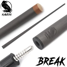 RAVEN Carbon Fiber BREAK Pool Cue - Shaft Only (13mm, 29") Radial Joint