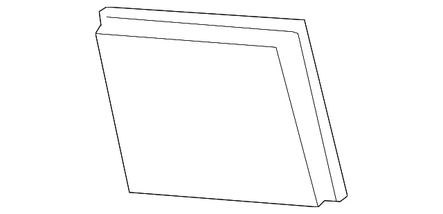 Elemento de filtro de filtro de aire genuino Nissan 370Z AF54M-JK20PNW Foto 2 de 4