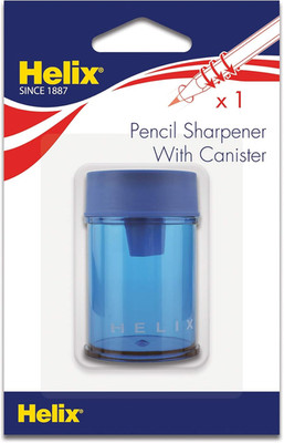 Helix USA - Helix Canister 1 Hole Pencil Sharpener - Standard Pencil Compatibili