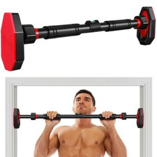 Adjustable Pull up Bar for Doorway No Drilling Required Home Gym Equipment wi...
