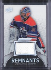 2023-24 Upper Deck Engrained #R-JC Jack Campbell Remnants Relic