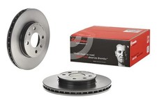 2x BREMBO Bremsscheibe PRIME LINE - UV Coated 09.D227.11 für HYUNDAI i20 2 GB IB