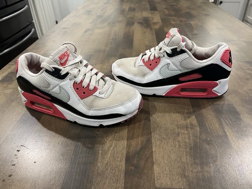 Nike Air Max 90 bianche Aster rosa DH8010-105. Donna taglia 6. Ottime condizioni. 2024 - Foto 8 di 11