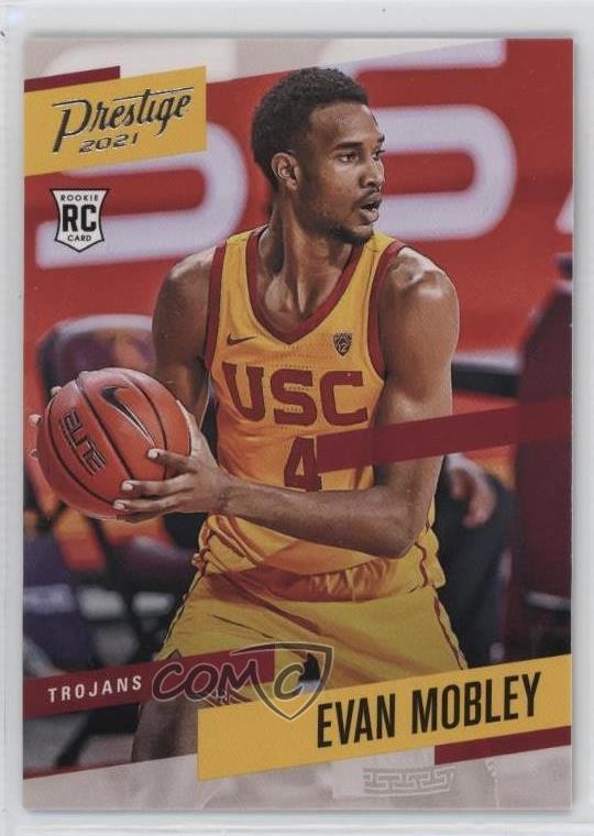 2021-22 Panini Chronicles Draft Picks Prestige Evan Mobley #370 09wc