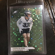 2024 Donruss Elite Green Sp Cooper Dejean Color Match Rookie