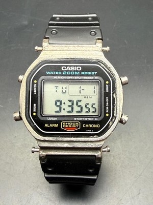 Vintage 1985 Casio DW-5600 Module 691 Digital Diver Watch.