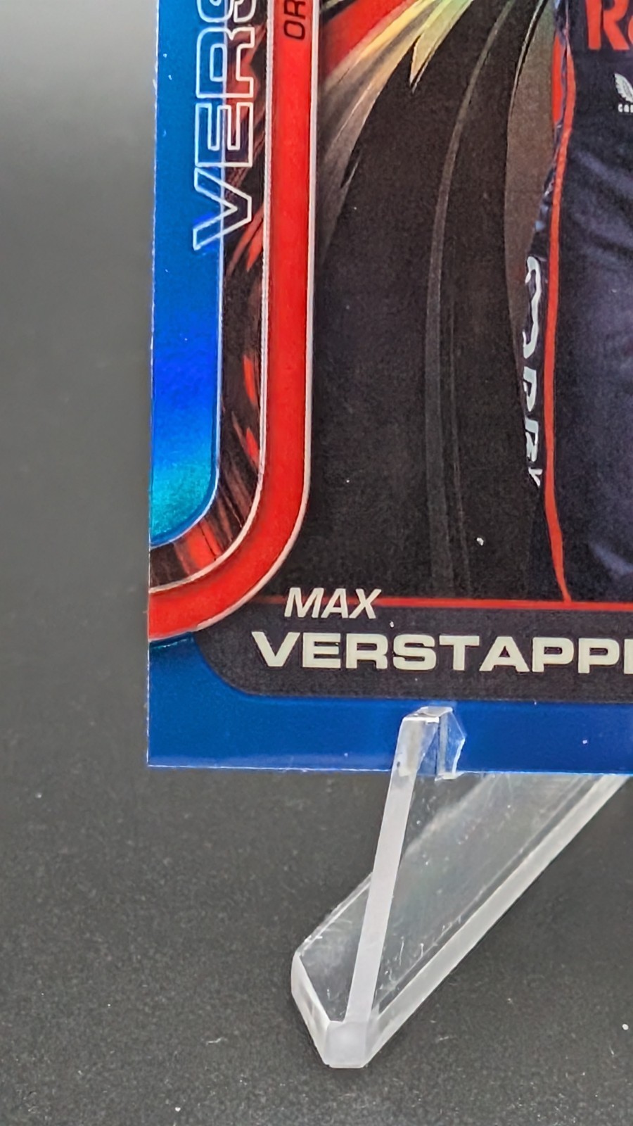 /150 2025 Topps Chrome F1 MAX VERSTAPPEN Portrait BLUE Refractor #/150 Red Bull view 5