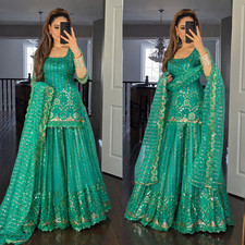 Indian Designer Salwar Kameez Bollywood Suit Wear Wedding Party Ready to Wear