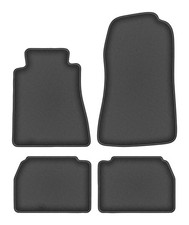 Veloursmatten f&uuml;r Mercedes C 190 W201 1982-1993 Limousine 4tlg Graphit DURBAN