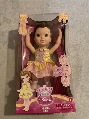 Jakks Pacific My First Disney Princess Toddler Ballerina Belle Doll 75652 New