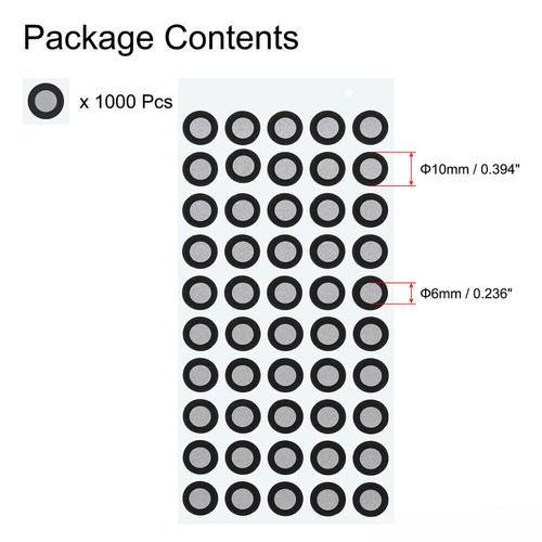 1000Pcs 6mm 3D Scanner Markers Tracking Dots for Motion Capture - 第 2/5 張圖片