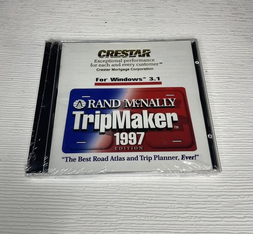 Rand McNally Tripmaker 1997 Edition CD Brand New ! - Picture 2 of 3