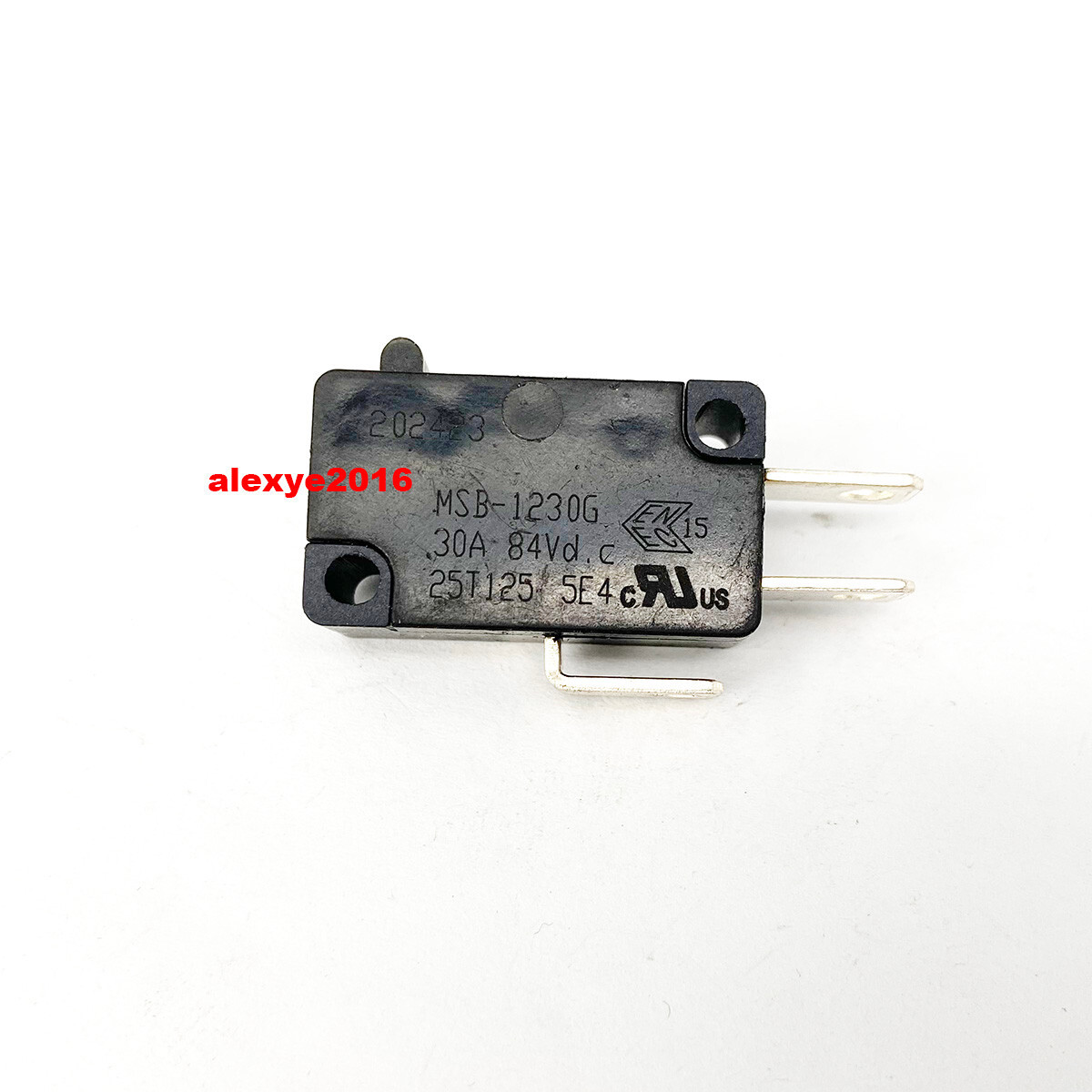 JIABEN JB MSB-1230G Microswitch 3 Pins no Press Lever 30A 84VDC
