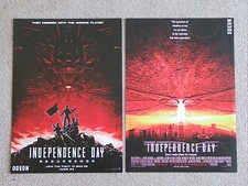Independence Day Resurgence double sided IMAX mini posters.