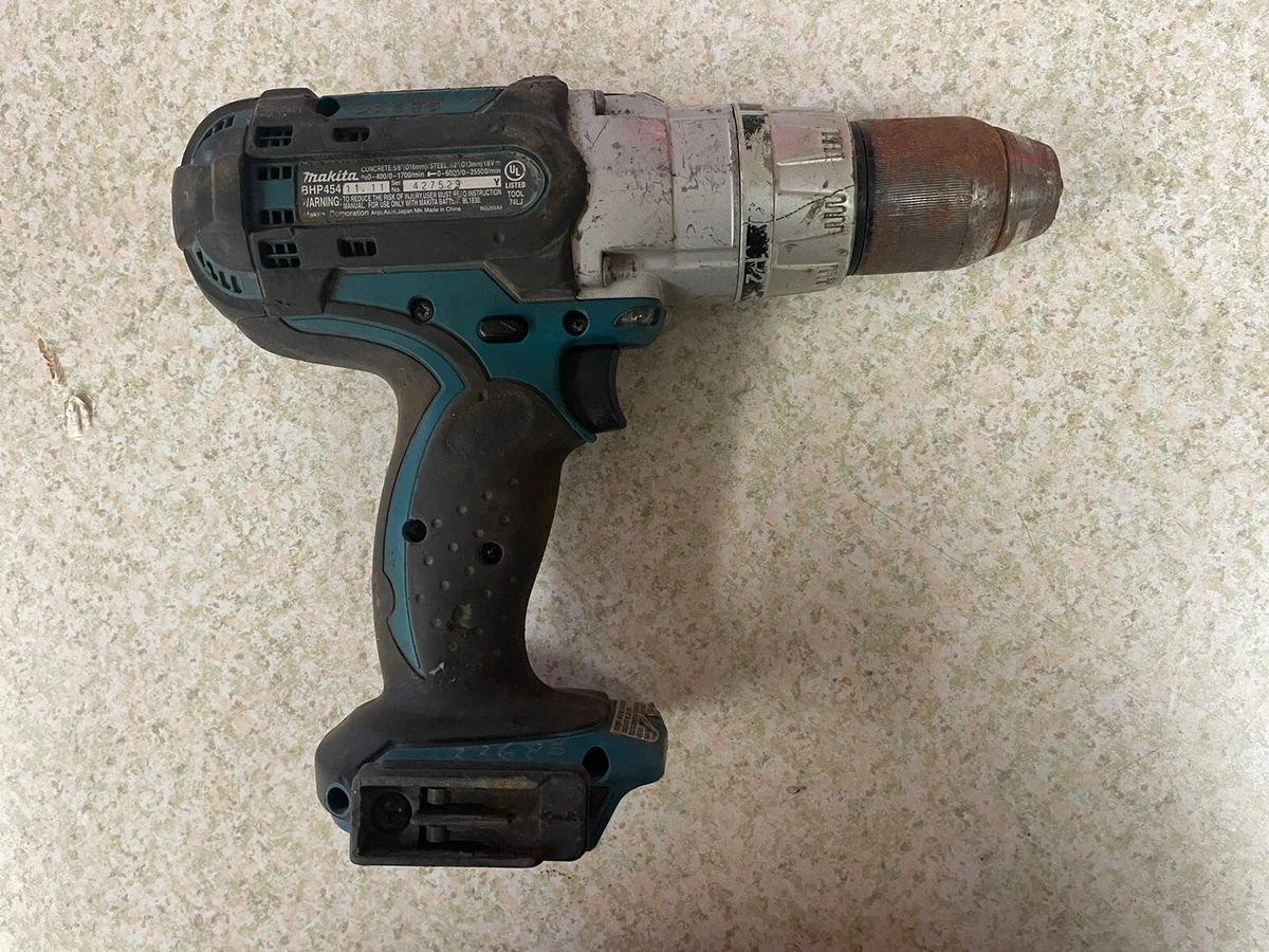 Cordless 18v BHP454 Drill With Metal Chuck eBay