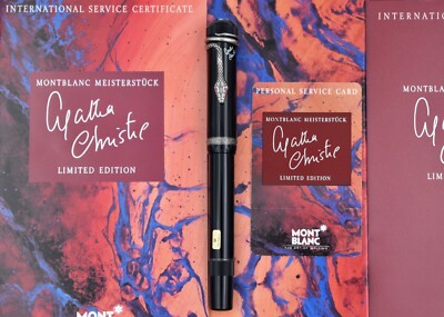 MONTBLANC 1993 Agatha Christie Silver Writers Limited Edition