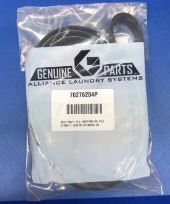 HUEBSCH, SPEEDQUEEN, IPSO 70276204P OEM T45 Belt Poly-V Serpentine For Huebsch, Speed Queen, Ipso Dryer