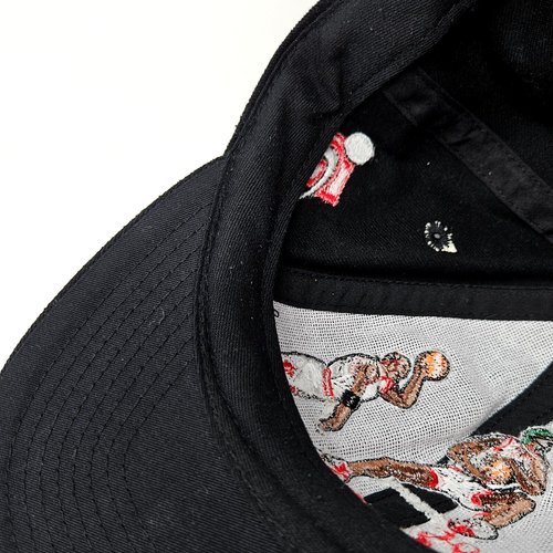 Vintage Sports Specialties Chicago Bulls 95 96 Snapback Hat Jordan Rodman Pippen - Picture 6 of 9