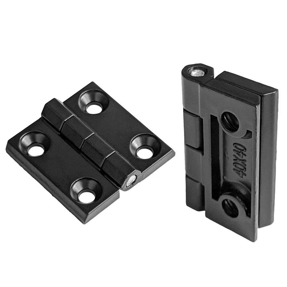 Kunststoffscharnier Metallscharnier Kunststoff Plastik Metall Scharnier Zink - Bild 3 von 4