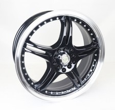 Adr Battle Exe Wheel Rim Gloss Black Machined Lip 17x7 5-100.00114.30 40 Offset