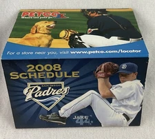 2008 San Diego Padres Baseball Pocket Schedule - Petco