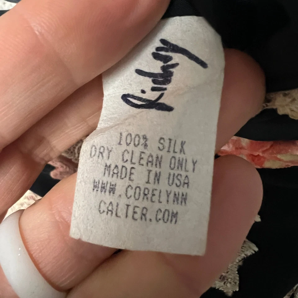 Corey Lynn Calter Silk Strapless Mini Dress Floral Lace Accents Party Cocktail 2 - Image 4 of 4