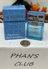 Versace Man Eau Fraiche 0.17 oz Eau de Toilette Splash Mini Cologne for Men