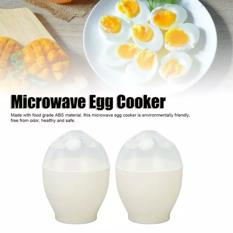 Kitchen Egg Cooker Maker Poacher Quick Boiling Cooking Cup Mini Microwave