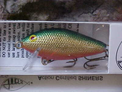 AC Model 550 Shiner 5 1/2" Wood Shallow Minnow in SUNFISH for BASS/PIKE/MUSKIE