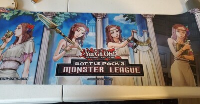 遊戯王 Battle Pack 3 Monster League プレイマット Yu-Gi-Oh Battle Pack 3 Monster League Card Game Playmat 1996