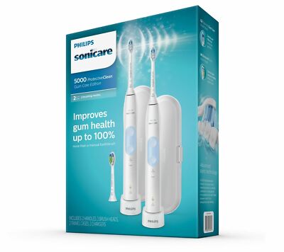 Philips Sonicare Protective Clean 5000 S/2 Toothbrushes | eBay