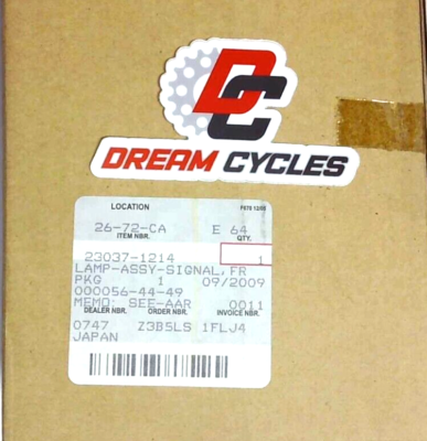 GENUINE 1985-2006 KAWASAKI TURN SIGNAL LAMP ASSEMBLY 700 750 454