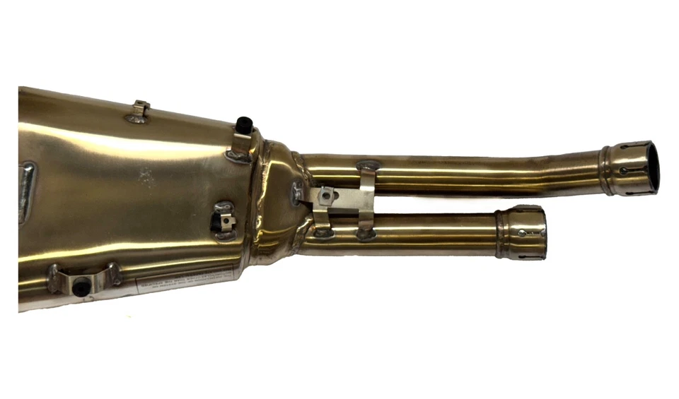 TRIUMPH Scrambler 1200 XC/XE 2022 escape antideslizante con Catbox T2209465 precio de venta sugerido por el fabricante 979 USD Foto 2 de 4