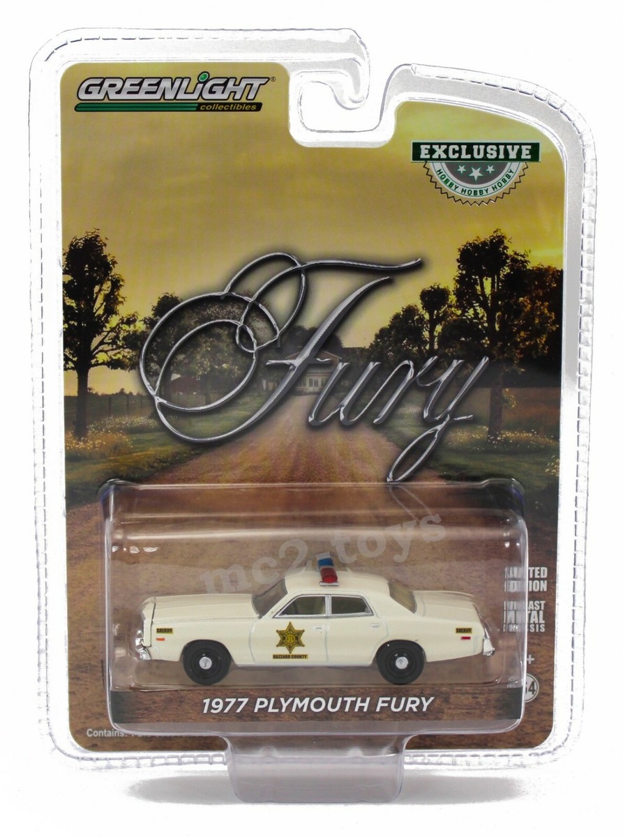 1:64 GreenLight DUKES OF HAZZARD Roscoe P Coltrane Plymouth