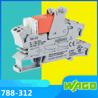 1pcs WAGO 788-312 DC24V Universal Relay Module Industrial Interface Module