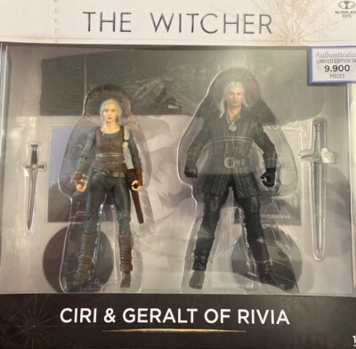 The Witcher Netflix Season 3 Geralt of Rivia and Ciri 2Pack 7'' Figure Mcfarlane