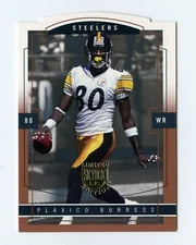 H480 PLAXICO BURRESS 2003 SKYBOX LIMITED EDITION 22/25 PHOTOGRAPHER PROOF AUTO