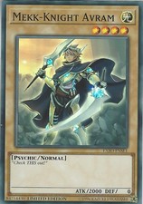 EXFO-ENSE1 Mekk-Knight Avram | Super Rare Card | Limited Edition Yu-Gi-Oh! TCG