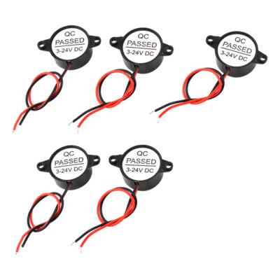 5 Buzzer Elettronici 85dB - Allarme Continuo Da 3-24V Per Circuiti E Progetti - Foto 7