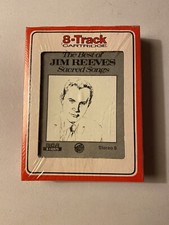 Sealed The Best of Jim Reeves - Sacred Songs - Jim Reeves - 8 Track Cartridge
