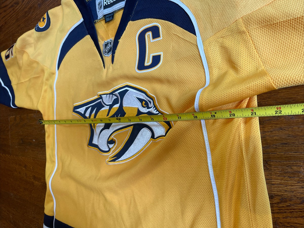 Nashville Predators #6 Shea Weber Youth L/XL Reebok Home