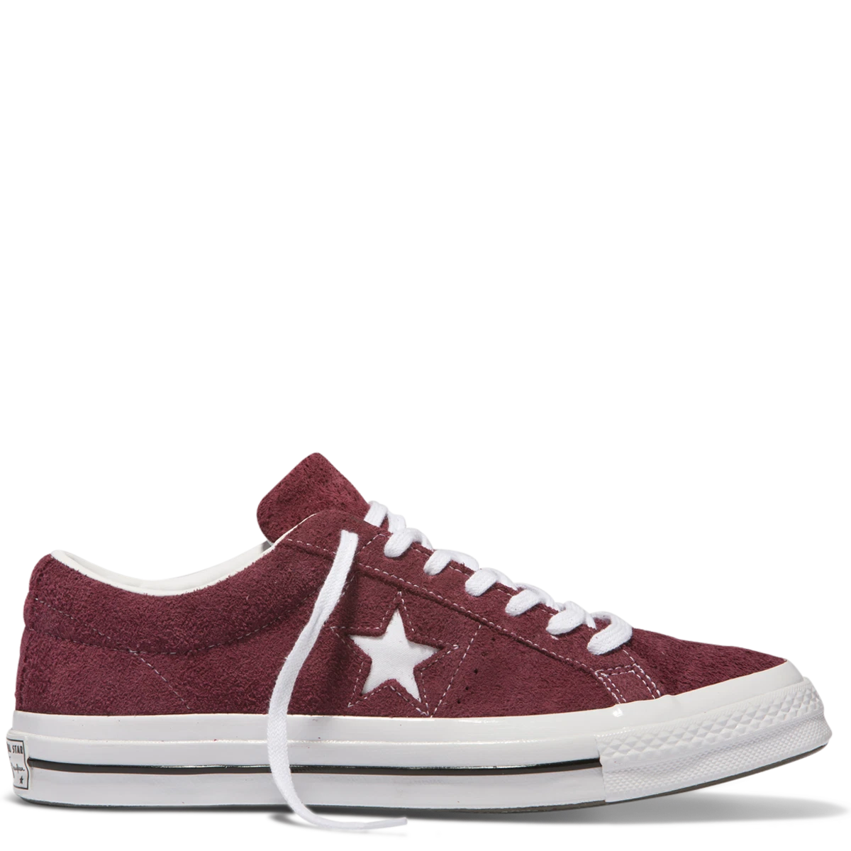 Converse one star store deep bordeaux