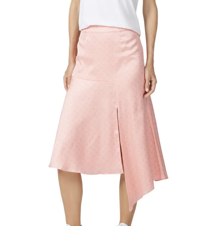 Keepsake Chateau Womens Skirt Size Pink Polka Dot midi skirt