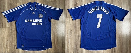 Maillot Foot Retro Et Vintage - Chelsea Domicile Shevchenko 2006 2008