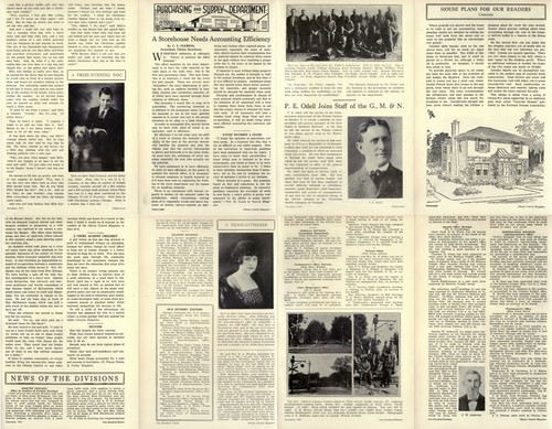 108 Old Rare Issues of Illinois Central Employee's Magazines (1914-1923) on DVD - Picture 10 of 12