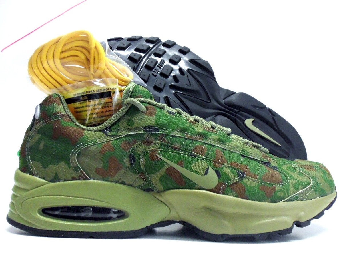 NIKE AIR MAX TRIAX 96 SP CAMO SAFARI/THERMAL GREEN SIZE NIKE AIR MAX TRIAX 96 SP CAMO SAFARI/THERMAL GREEN SIZE