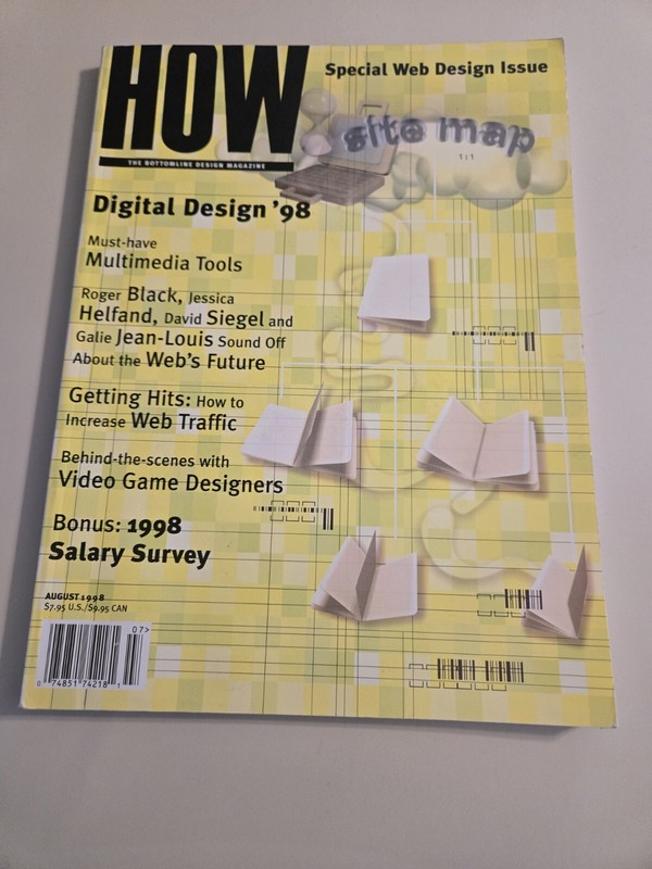 How: The Bottomline Design Magazine - Aug 1998