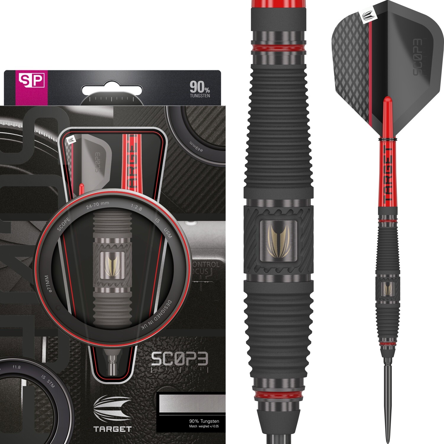 Мишень - Швейцарский прицел - Scope 03 - Steeldart 19590₽