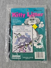 Janlynn Counted Cross Stitch Stoney Creek Kitty Litter KL05 5"x7"