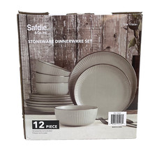 Gray Stoneware Dinner Service Sets for sale